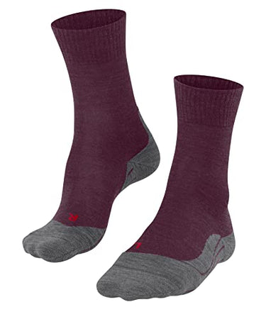 FALKE Damen Wandersocken TK5 Wander W So Wolle Funktionsmaterial antiblasen dünn 1 Paar, Blau Marine 6120, 37-38 im Sale